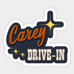 Carey Drive-In Sticker